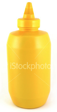 mustasrd bottle